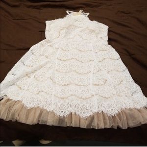 Francesca’s White Lace Dress